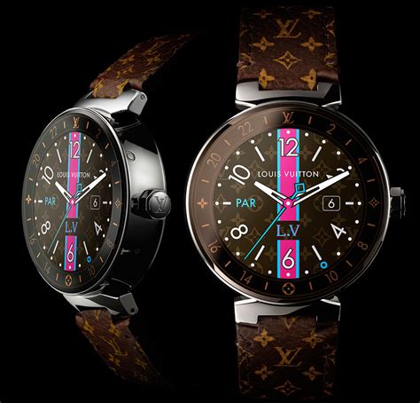 louis vuitton montre tambour|louis vuitton tambour horizon smartwatch.